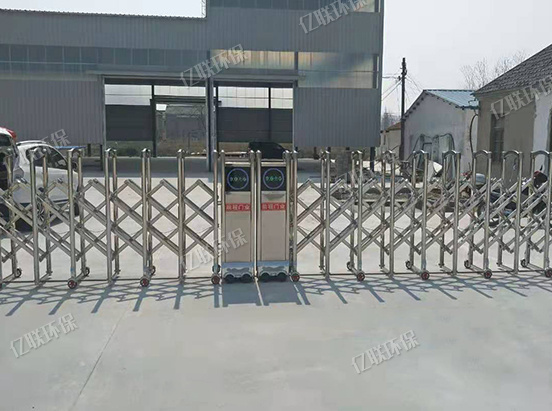 伸缩电动门安装
